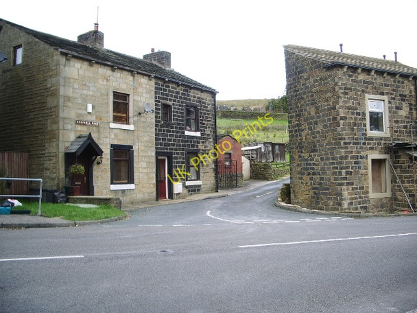 Photo 6"x4" Junction of Sourhall Road with Bacup Road Clough Foot c2008