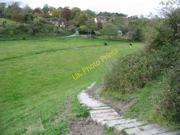 Photo 6"x4" Footpath to Burpham Burpham\/TQ0408 c2008