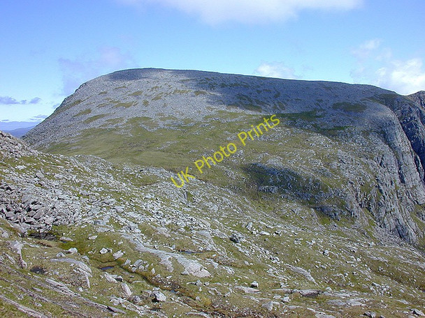 Photo 6"x4" Western approach to Cona' Mheall Beinn Dearg\/NH2581 c2003