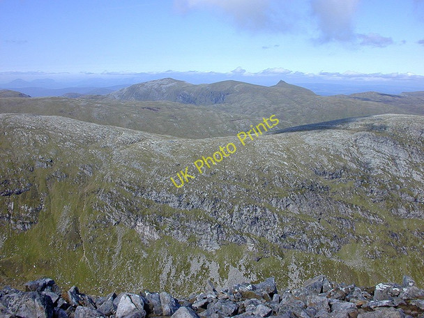 Photo 6"x4" View north from Cona' Mheall Cona Mheall c2003