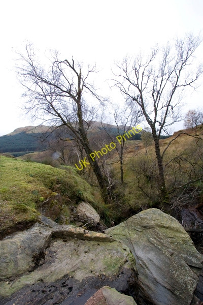 Photo 6"x4" View down Gleann Ban Gorge Lochgoilhead c2008