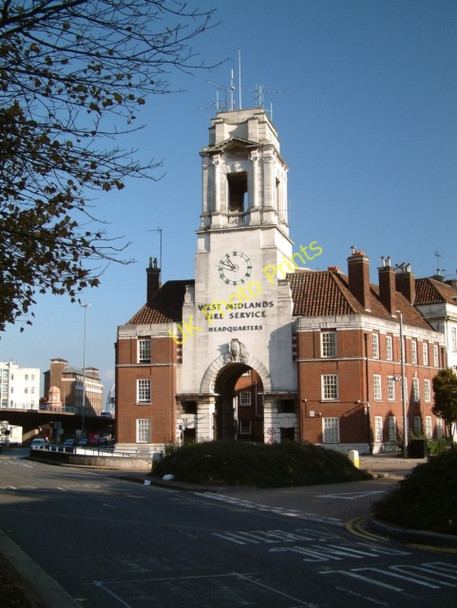 Photo 6"x4" Birmingham Central Fire Station Birmingham c2005