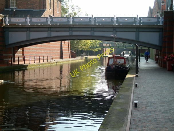 Photo 6"x4" Brindley Wharf, Birmingham Lee Bank c2005