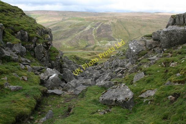 Photo 6"x4" Looking Out from Shivery Gill. Hardraw c2007