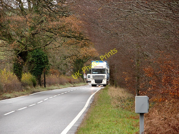 Photo 6"x4" The A44 road Capel Dewi\/SN6282 c2008 P1