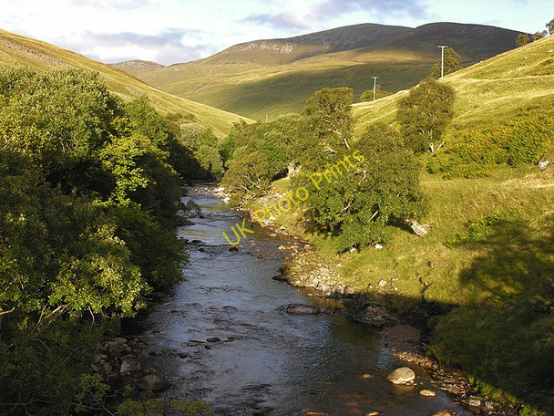 Photo 6"x4" The Tilt in an evening light Kirkton of Lude c2005