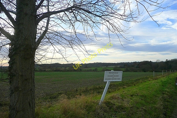 Photo 6"x4" Entrance to Standen Manor Sanham Green c2008 P2