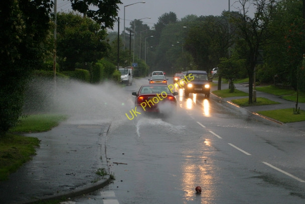 Photo 6"x4" Old Birmingham Road flooded Bellevue\/SO9774 c2007