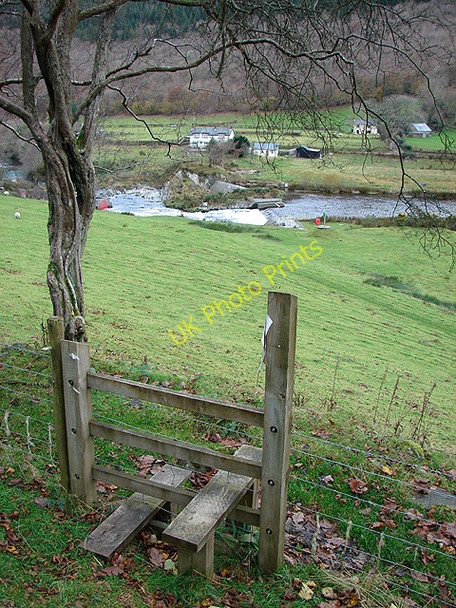 Photo 6"x4" Stile above Rheidol Falls Aberffrwd\/SN6878 c2008