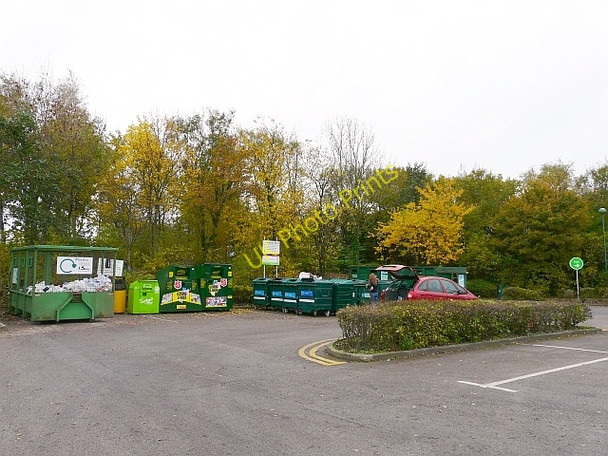 Photo 6"x4" Recycling point Kingstown c2008