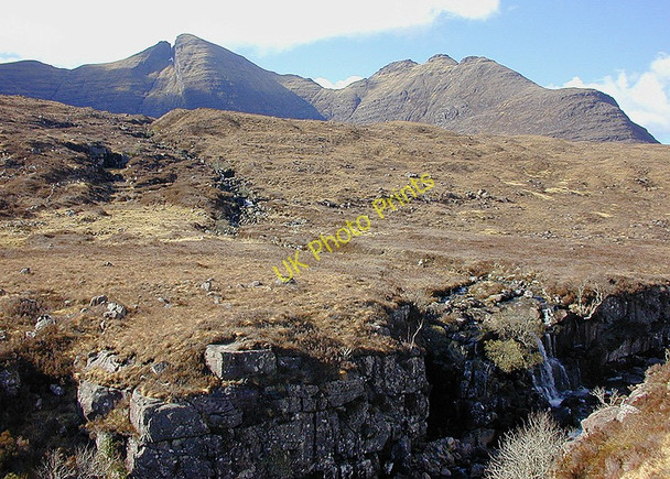 Photo 6"x4" The Allt Toll a' Mhadaidh Rechullin c2001