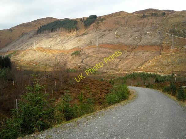 Photo 6"x4" Southern Flank of Beinn Dubh Loch Dubh\/NN4003 c2008