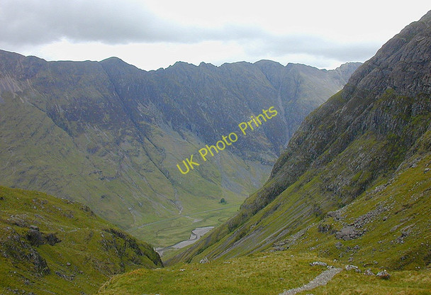 Photo 6"x4" View north from Coire nam Beitheach An t-Sron\/NN1355 c2001
