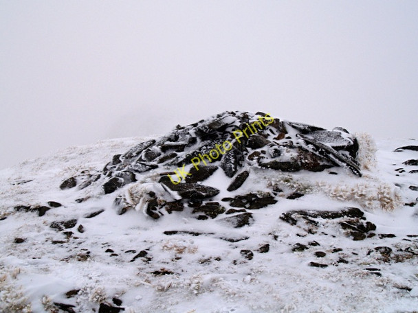 Photo 6"x4" Summit Cairn, Saileag S\u00e0ileag c2008