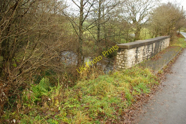 Photo 6"x4" Bridge parapet Llangammarch Wells c2008