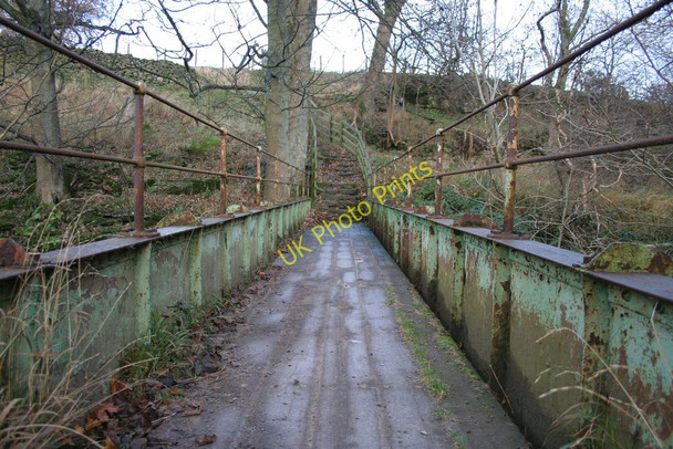 Photo 6"x4" Footbridge over How Stean Beck Stean c2008
