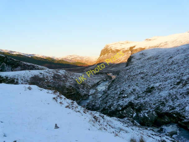 Photo 6"x4" Dundonnel River Dundonnell Forest c2008