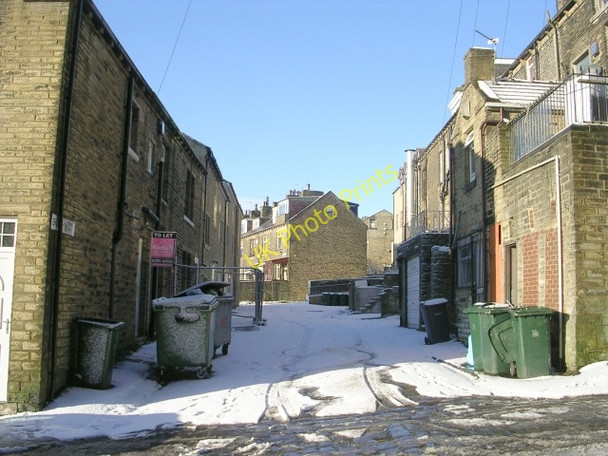 Photo 6"x4" Back John Street - Chapel Lane Queensbury\/SE0930 c2008