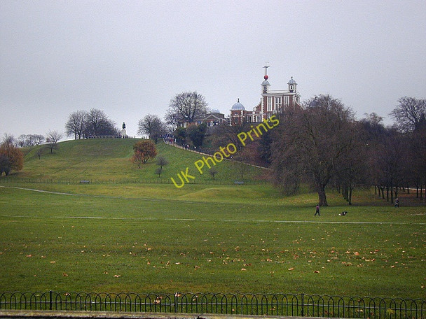 Photo 6"x4" Greenwich Park and Flamsteed House Greenwich\/TQ3977 c2008