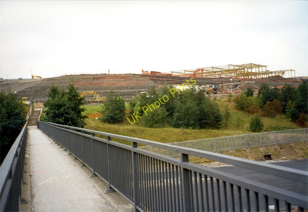 Photo 6"x4" Forge Retail Park under construction Telford c1995