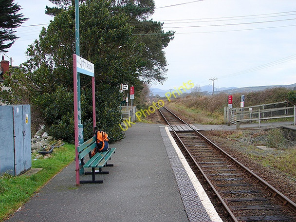 Photo 6"x4" The view north from Dyffryn Ardudwy Railway Station Coed Ystumgwern c2008