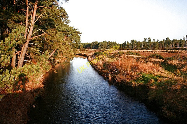 Photo 6"x4" River Lossie from Arthur's Bridge Windyridge\/NJ2367 c2008