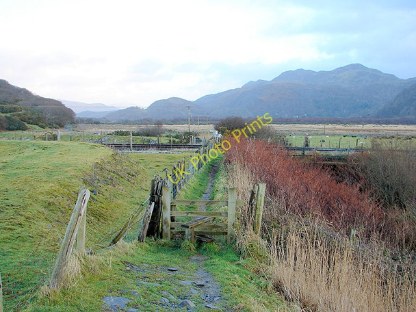 Photo 6"x4" Stile and footpath access to Morfa Mawddach Station Barmouth\/Abermaw c2008
