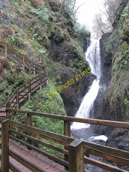 Photo 6"x4" Waterfall in Glenariff Glenariff c2007