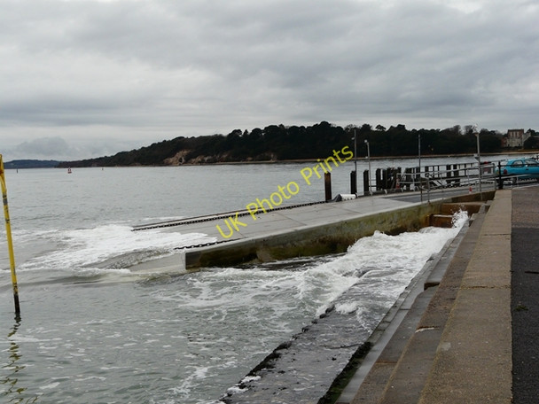 Photo 6"x4" Slipway for the Sandbanks Ferry Sandbanks c2008