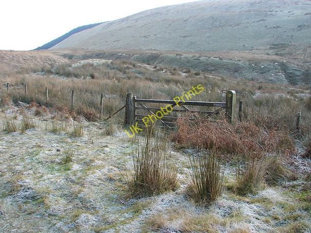 Photo 6"x4" Bridleway across the bog at Waun Llinau Aberangell c2008
