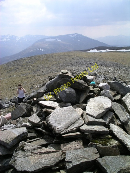 Photo 6"x4" Geal Charn : Munro No 81 Geal Charn\/NN5081 c2004
