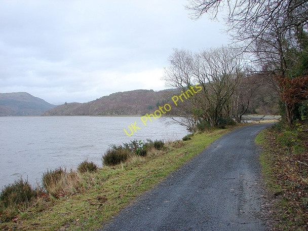Photo 6"x4" Afon Mawddach and the Mawddach Trail Bontddu c2008