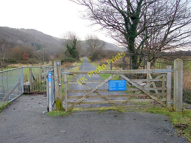 Photo 6"x4" Access to the Arthog to Morfa Mawddach section of the Mawddach Trail Arthog c2008