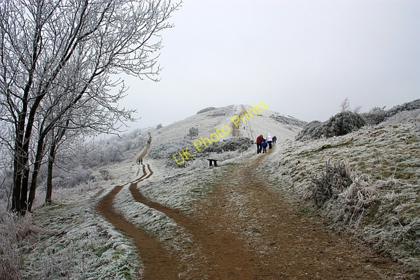 Photo 6"x4" A choice of routes to Pinnacle Hill Brand Green\/SO7641 c2009