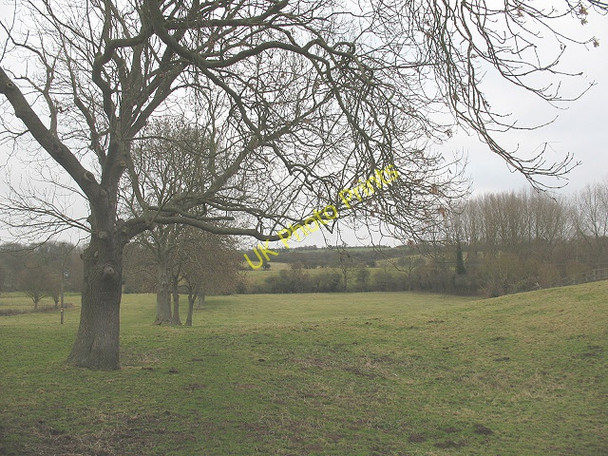 Photo 6"x4" Footpath alongside trees King's Cliffe c2008