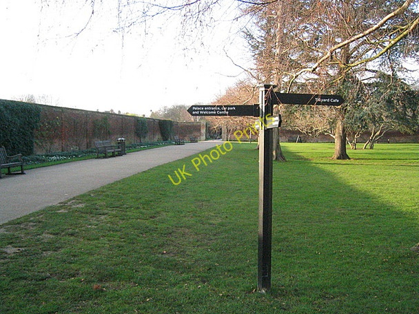 Photo 6"x4" Tiltyard signpost Surbiton c2008