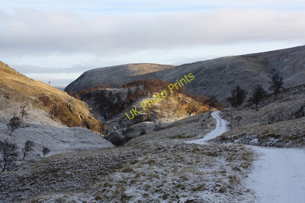 Photo 6"x4" Track near Allt Calder Carn a' Choire Bhuidhe\/NH6915 c2009