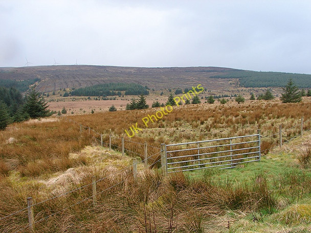 Photo 6"x4" Fences at Ffos Bryn-du Pant Mawr\/SN8482 c2008