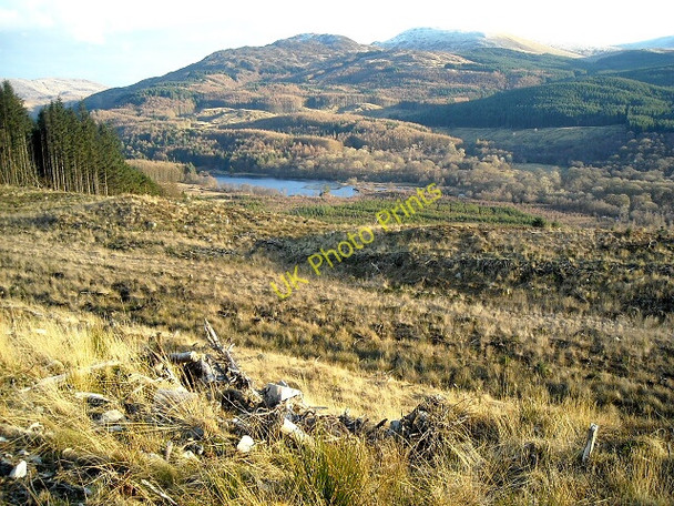 Photo 6"x4" Hillside Above Loch Trool Torr Lane c2009