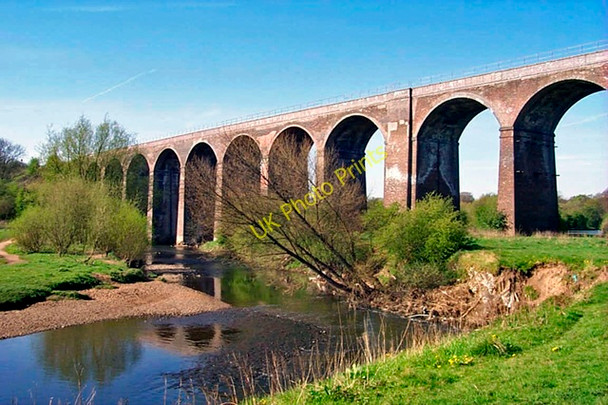 Photo 6"x4" Reddish Vale viaduct Denton\/SJ9295 c2009