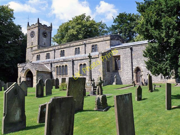 Photo 6"x4" Great Longstone church Great Longstone c2007