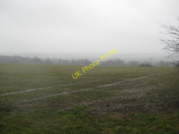 Photo 6"x4" Grey Day on the Wolds Worlaby\/TA0113 c2009