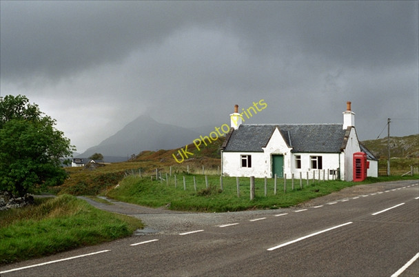 Photo 6"x4" Cottage at Inchnadamph Inchnadamph c2005