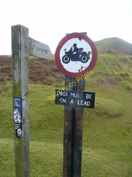 Photo 6"x4" Signs on Cockit Hill Pengenffordd c2009