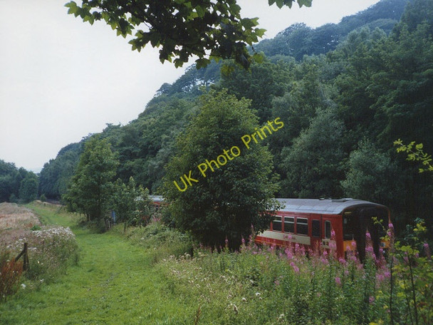 Photo 6"x4" Bridleway alongside the railway at Hoghton Hoghton c1992