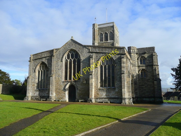 Photo 6"x4" St. Mary's church, Wedmore Wedmore c2009 P2