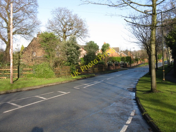 Photo 6"x4" Bow Green Road Hale\/SJ7686 c2009 P1