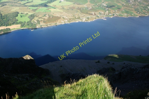 Photo 6"x4" Looking Down on the Screes. Nether Wasdale c2007