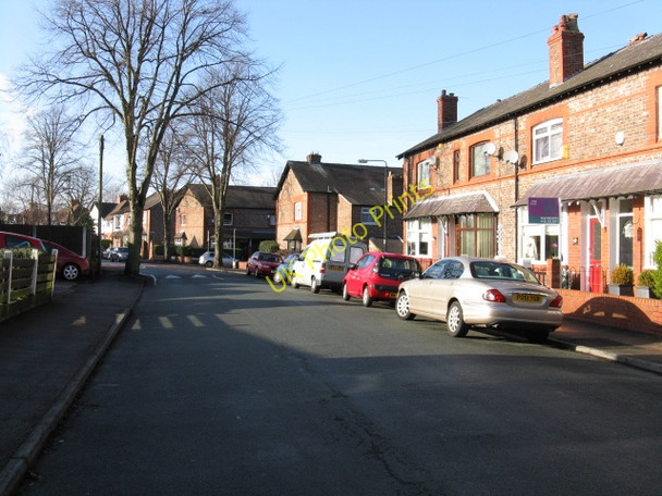 Photo 6"x4" Hermitage Road, looking west Altrincham c2009