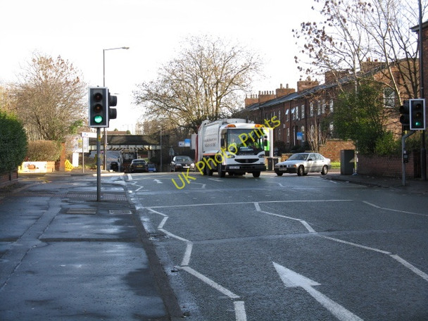 Photo 6"x4" Ring Road Bottleneck Rusholme\/SJ8695 c2009